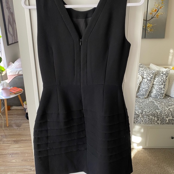 Madewell Midnight black mini‎ Dress with pockets size 2 - Picture 4 of 5